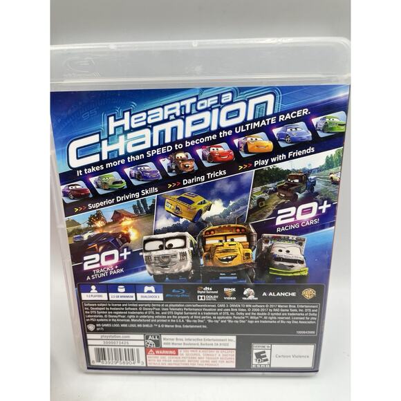 Cars 3: Driven to Win - Sony PlayStation 3 PS3 Complete - Picture 2 of 8